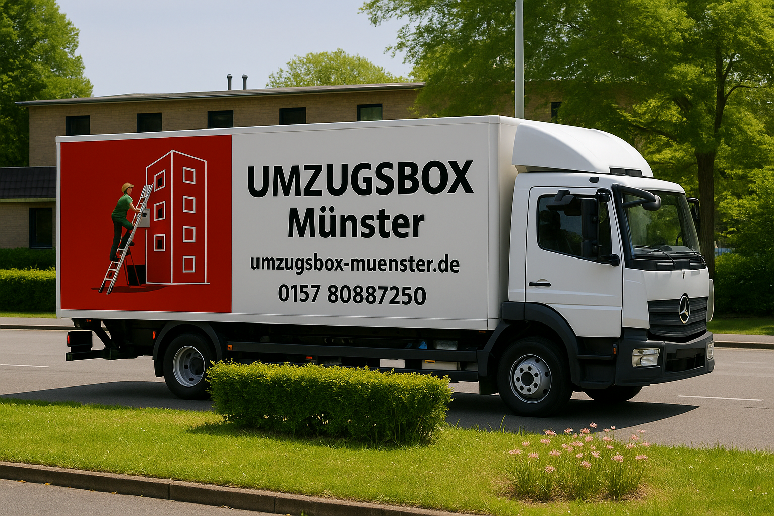 UMZUGSBOX Münster Transporter